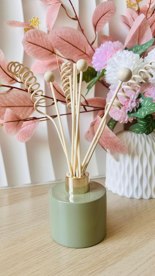 Diffuseur d'Ambiance Vert par capilarité Tiges