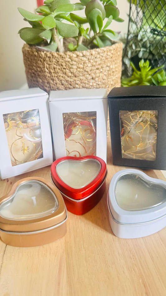 Petite Bougie Coeur Cadeau