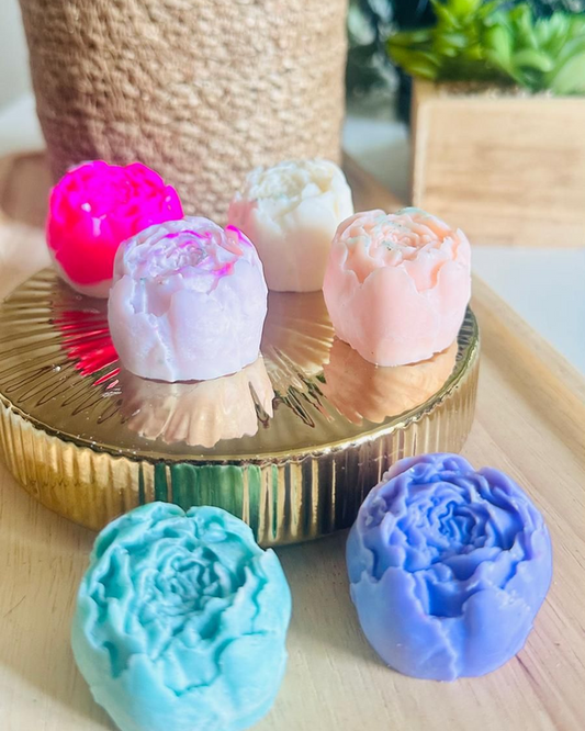 Lot de 6 fondants fleurs